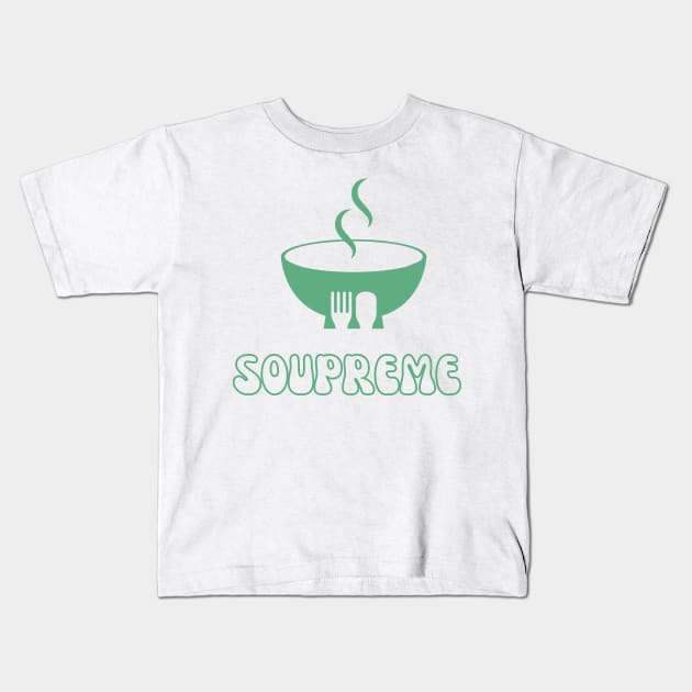 Soupreme Kids T-Shirt by smkworld